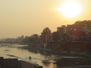 Ghats am Ganges